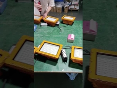 Lampade a prova di esplosione da 400 W con angolo di raggio di 120° e protezione IP66