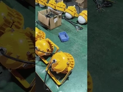 Illuminazione per luoghi pericolosi LED a prova di esplosione Luce inondazione miniera giallo grigio