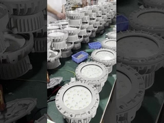 Officina Stazione di Servizio Alluminio Vetro Temperato Lampada Atex Antideflagrante Luci Antideflagranti