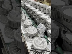 Lampada ad alta baia Ip65 in alluminio e vetro temperato per fabbrica, luce a prova di esplosione a LED