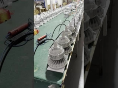 Lampada ad alta luminosità High Bay in alluminio con vetro temperato 50w 100w 150w Led antideflagrante