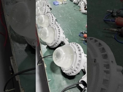 Luce a prova di esplosione a LED in vetro temperato di alluminio per terminali portuali di stazioni di servizio IP65