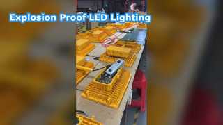 Illuminazione a prova di esplosione a LED impermeabile 150W-600W ad alta luminosità IP65 per sostanze pericolose