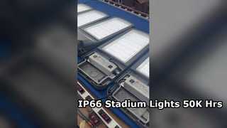 Illuminazione da stadio a LED impermeabile IP66 con durata di 50000 ore e opzioni personalizzabili