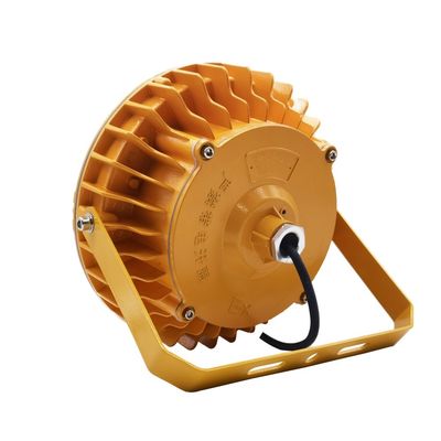 Lampada a campana LED antideflagrazione da 100W con grado di protezione IP66 e lente in vetro temperato per aree pericolose