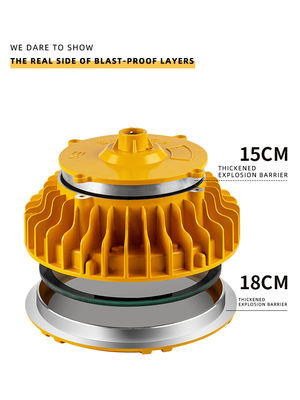100W IP66 Leggio di alluminio LED Proiettore di luce a prova di esplosione per luoghi pericolosi