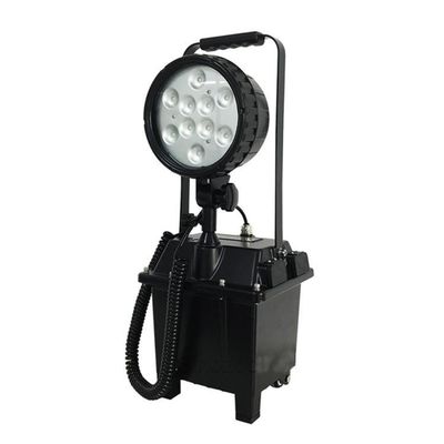 Lampada portatile ricaricabile da 30W IP65 antideflagrante per illuminazione di emergenza a LED