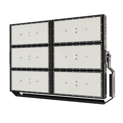 Proiettore LED 1200W IP66 con durata di 50.000 ore per l'illuminazione di stadi con pali alti