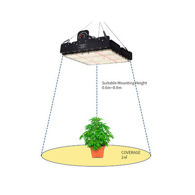 Lampada a LED T5 a spettro completo da 250W per la coltivazione con gestione termica passiva per piante da interno