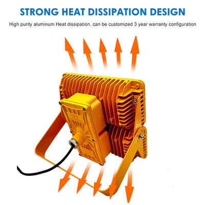 Illuminazione a LED antideflagrante in alluminio IP65 da 400W per aree pericolose
