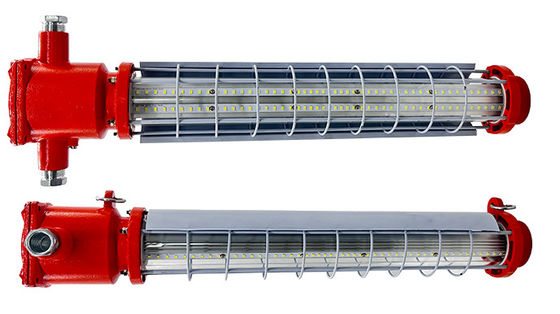 Lampada lineare a LED antideflagrante anticorrosione WF2 con grado di protezione IP65, da 3120 a 4680 lumen, per ambienti pericolosi