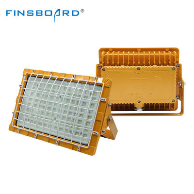 Illuminazione a LED antideflagrante personalizzata, approvata ATEX, con dissipazione del calore in alluminio ad alta purezza ed efficienza luminosa di 100-110lm/w