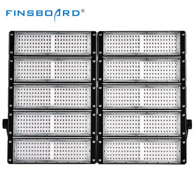 Luce di alluvione modulare a LED con chip SMD 2835/3030, corpo in alluminio pressofuso + PC e driver AC100-270V per l'illuminazione dello stadio