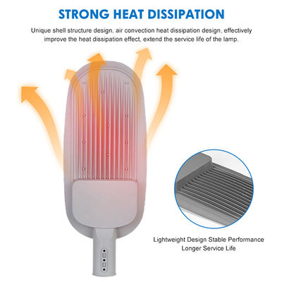 120lm/W Alta efficienza LED Street Light con resistenza all'acqua IP66 e AC85-265V Ampia tensione per illuminazione stradale all'aperto