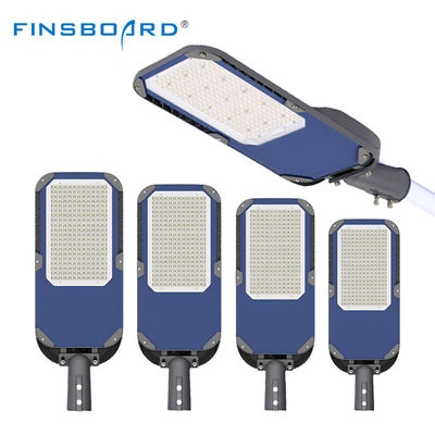 Lampada stradale a LED impermeabile IP66 in alluminio pressofuso con temperatura colore 3000K-6500K per illuminazione esterna ad alta potenza