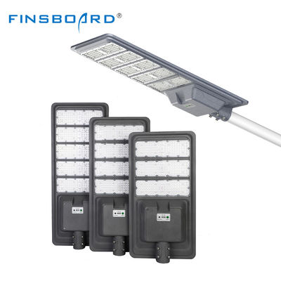 Lampione solare LED All-in-One con potenza 400W/600W/800W, sensore radar + controllo luce + MPPT e durata di 50000 ore