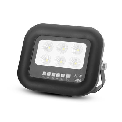 Lampada solare a LED da 50 Watt IP65, pannello solare in silicio monocristallino nero