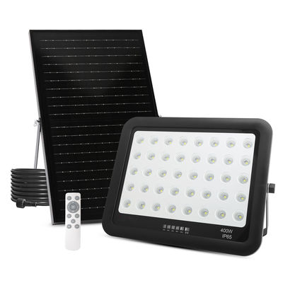 Illuminazione Solare Esterna Nera con Telecomando IP65 Lampada Solare 400W