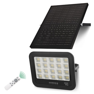 Faretto solare con vetro temperato ABS IP65 100w 200w 300w 400w 500w LED