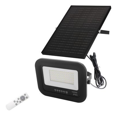 Alta luminosità di luce solare per cortile esterno Ip65 Controllo di alluminio