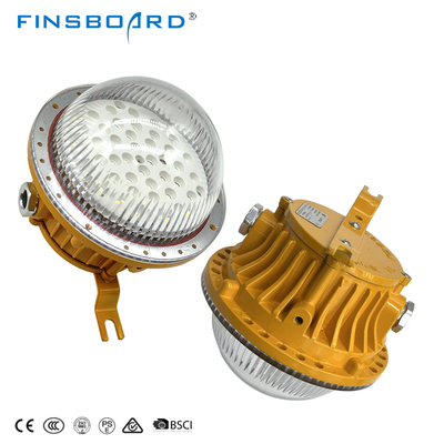 Luce a prova di esplosione Ip65 Gas Station Lighting 50w 100w 150w Lampada a prova di esplosione a LED