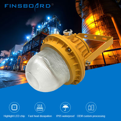 IP65 luce a prova di esplosione impermeabile con gamma di potenza 50W-150W e vetro temperato in alluminio per luoghi pericolosi