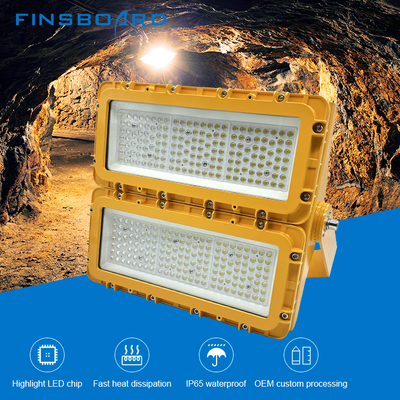 Laboratorio di fabbrica Aluminio vetro temperato illuminazione LED a prova di esplosione 150W 300W 600W