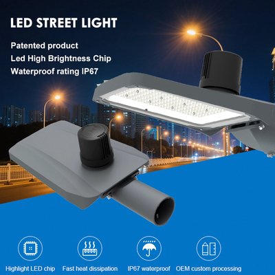 Ip67 Diy-Cast Aluminum 50w 100w 150w 200w Controllo della luce integrato LED Street Light