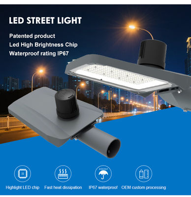 Strada esterna Nuovo driver staccabile LED Street Light Aluminio 50w 100w 150w 200w