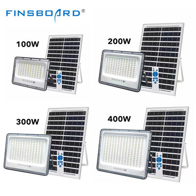Nuovo design telecomando all'aperto impermeabile Ip65 Led Flood Lamp 100w 200w 300w 400w Solar Flood Light
