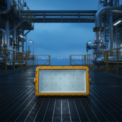 300 W di luce LED a prova di esplosione 60° di fascio medio Area del serbatoio ATEX IIB T6 IP65