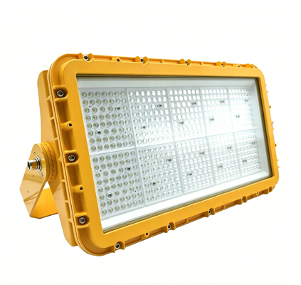 Faro LED antideflagrante ad alta potenza da 600 W con certificazione ATEX Ex db mb IIB T6 e angolo del fascio di 60°