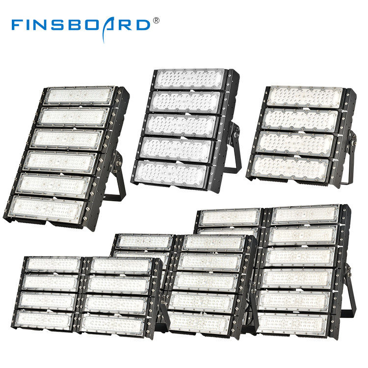 IP66 Alta potenza LED luci di sicurezza inondazione 200w 250w 300w 400w 500w 600w LED alto palo luce inondazione con alloggiamento SKD