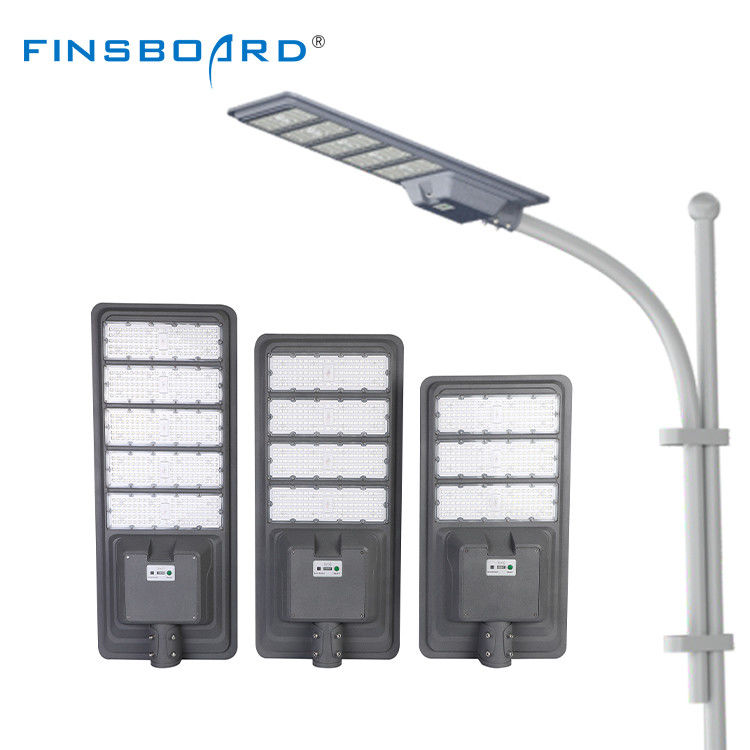 Lampione solare LED All-in-One con potenza 400W/600W/800W, sensore radar + controllo luce + MPPT e durata di 50000 ore