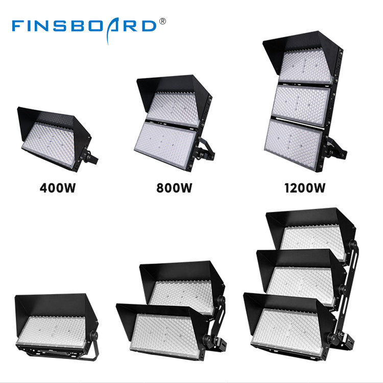 Stadio di calcio all'aperto Luce del campo da tennis Ip66 Alta lampada a mastello Lampade di illuminazione 400w 800w 1200w Led Lampade di illuminazione dello stadio