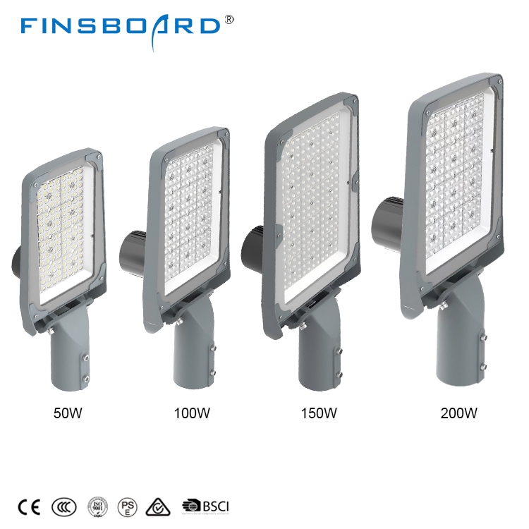 Ip67 Diy-Cast Aluminum 50w 100w 150w 200w Controllo della luce integrato LED Street Light