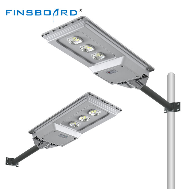 Illuminazione stradale all'aperto Ip65 Lampada stradale impermeabile integrata tutto in un solo LED StreetLight solare