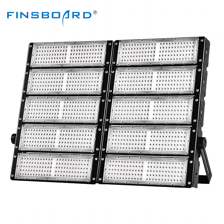 Durable LED High Mast Light  30°-90° Beam Angle Sports Basketball Court Stadium