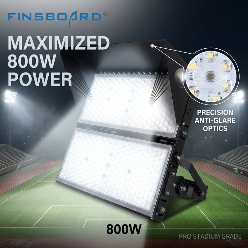 Energy Efficient LED Stadium Lighting 400W 800W 1200W High Mast Floodlight for Football Arena