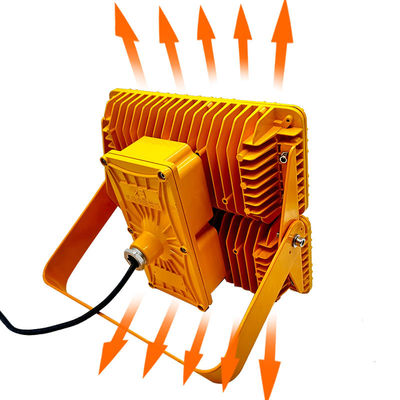 WF2 apparecchi di illuminazione a prova di esplosione portatili per campi di petrolio di carbone 200W 100W