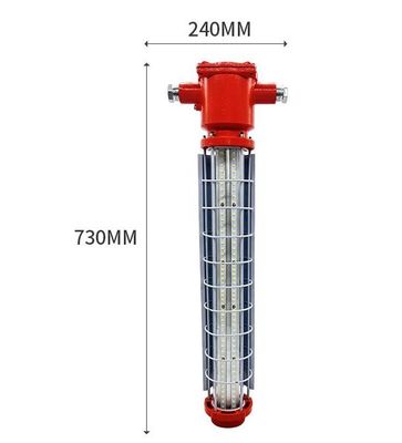 2700K-6500K LED a prova di esplosione resistente alla corrosione della luce lineare WF2