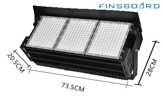 Illuminazione di stadio a LED dimmabile 6500w 45° L'angolo dell'obiettivo