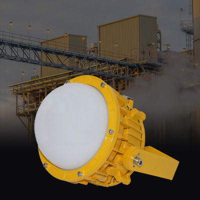 Luce a prova di esplosione LED ATEX con vetro rinforzato
