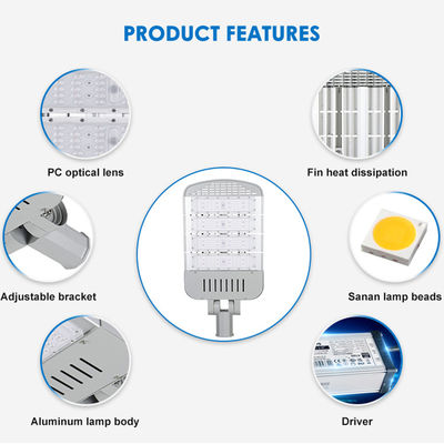 Luce di strada LED per esterni resistente e resistente anti-UV IP65 SMD3030