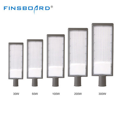 30w / 50w / 100w / 200w / 300w Illuminazione stradale in alluminio fuso 3000-6500K per autostrada