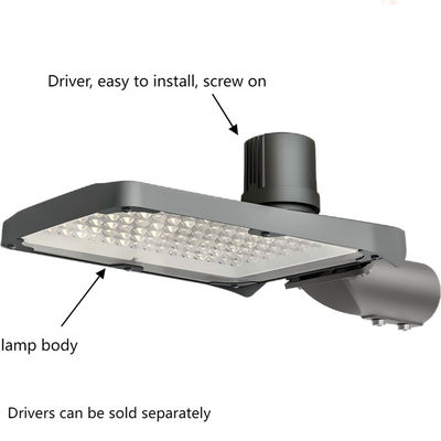 Facile installazione driver staccabile univoco Ip66 in alluminio 60w 100w 150w 200w controllo della luce integrata luce di strada a led